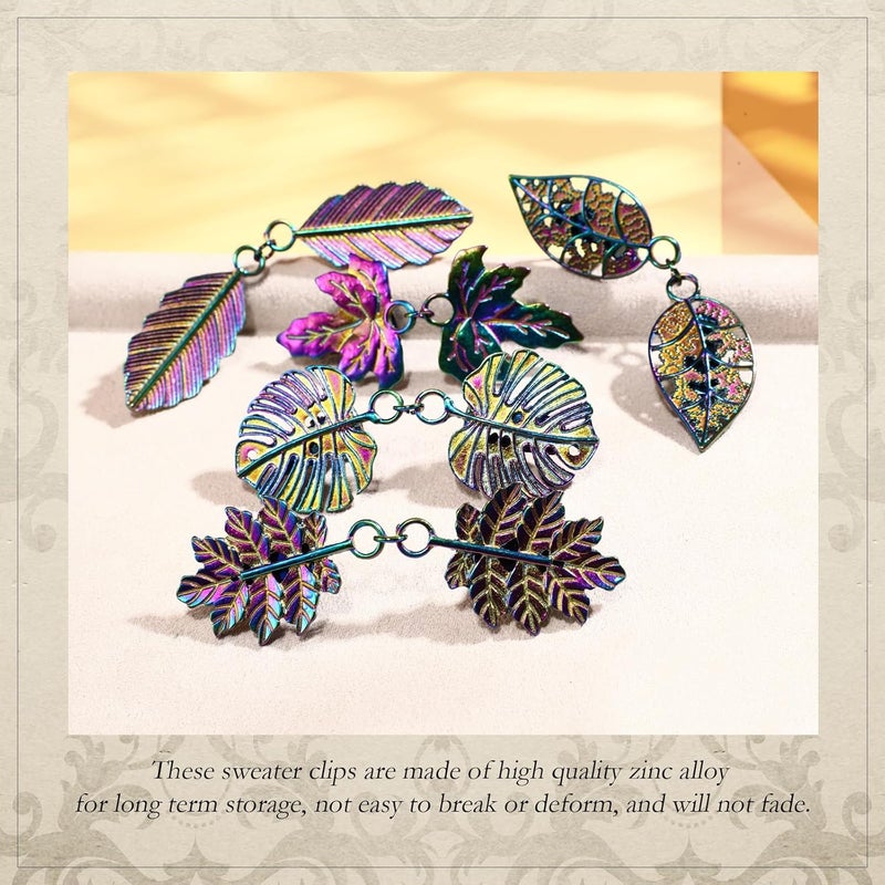 EMORBALS 5 Pcs Sweater Clips to Hold Sweater Together, Clothing Cinch Clip for Women's Sweater, Shawl, Shirt, Dress(Sliver) - Image 4